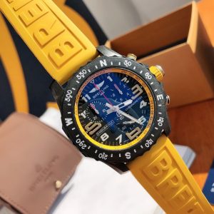 Exclusive Breitling Carbon Fibre Chronograph - Premium Replica Watch 1100106860 - front view