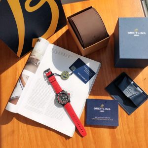 Breitling Carbon Fibre Chronograph: Premium 1:1 Super Clone Watches 1100106706 - side view