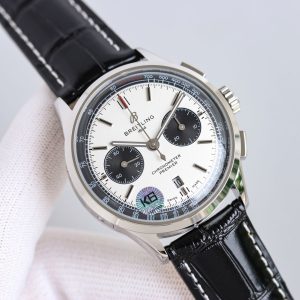 Breitling Premier B01 Super Clone Chronograph - Luxury Replica Watch 1117147996 - side view